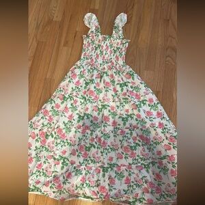 Hill house Ellie nap dress, xs, pink roses